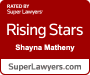 Shayna Matheny Rising Star 2023 badge