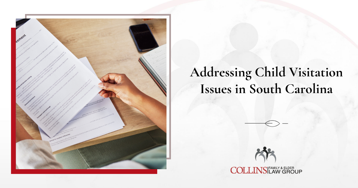 Addressing Child Visitation Issues in South Carolina
